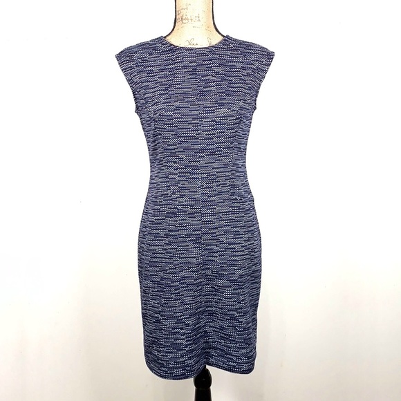 Ann Taylor Factory Dresses & Skirts - Ann Taylor Navy Sleeveless Sheath Dress